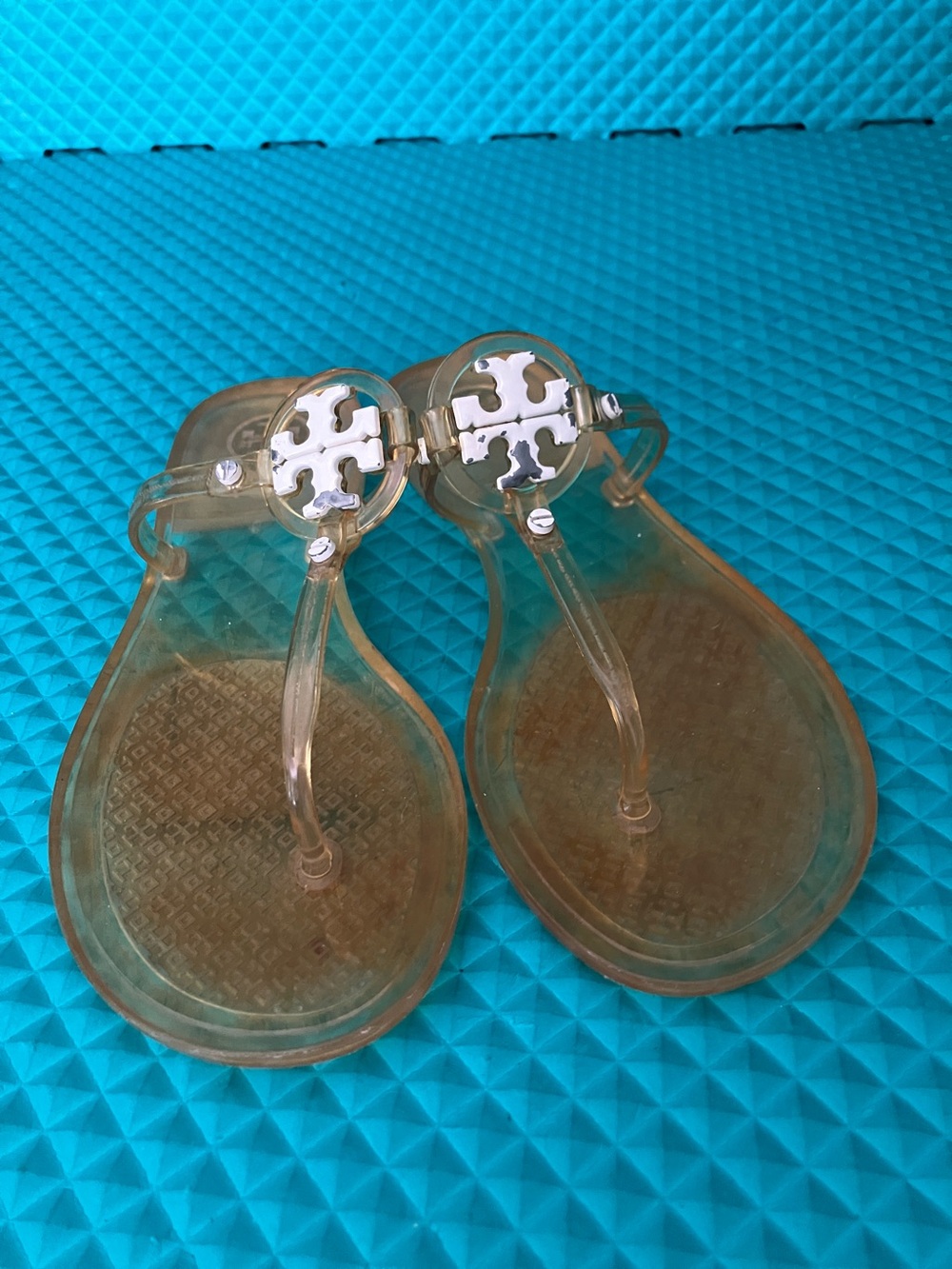 TORY BURCH Women Mini Miller Jelly Thong Sandals | 6